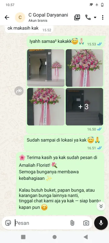 Pengiriman Karangan Bunga Bintaro Sektor 7