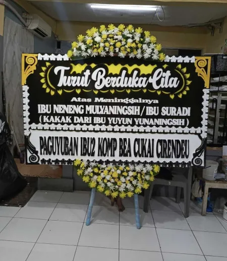 Papan Bunga Duka Bintaro Sektor 7