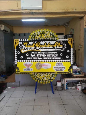 Papan Bunga di Bintaro Sektor 7